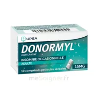 Donormyl 15 Mg Comprimés Pelliculés Sécables T/10 à MULHOUSE