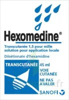 Hexomedine Transcutanee 1,5 Pour Mille, Solution Pour Application Locale à MULHOUSE