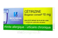 Cetirizine Biogaran Conseil 10 Mg, Comprimé Pelliculé Sécable à MULHOUSE