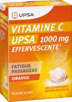 Vitamine C Upsa Effervescente 1000 Mg, Comprimé Effervescent à MULHOUSE
