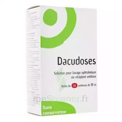 Dacudoses Solution Pour Lavement Ophtalmologique 24unid/10ml à MULHOUSE