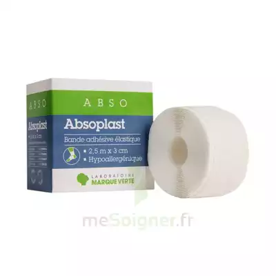 Absoplast Bande Adhésive élastique 2,5 M X 10 Cm à MULHOUSE
